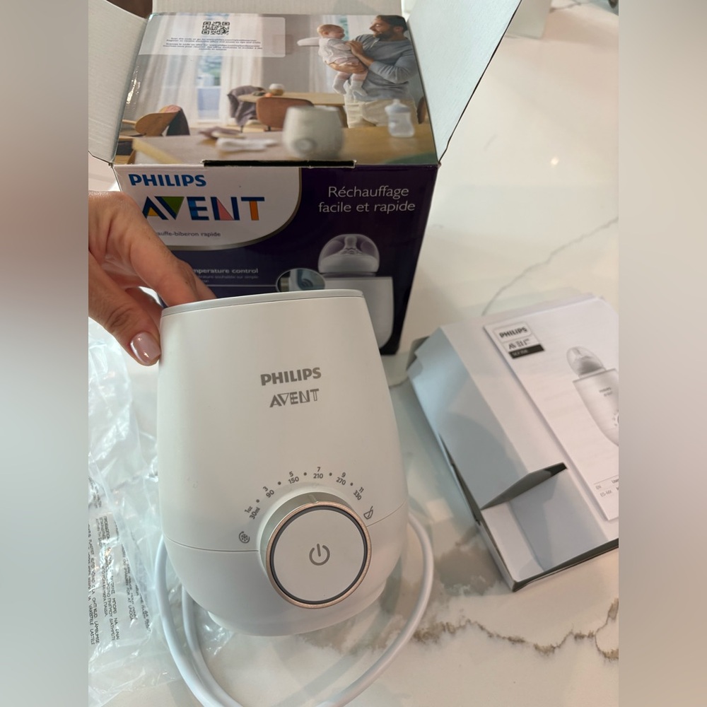 Philips Avent fast baby Bottle Warmer - White